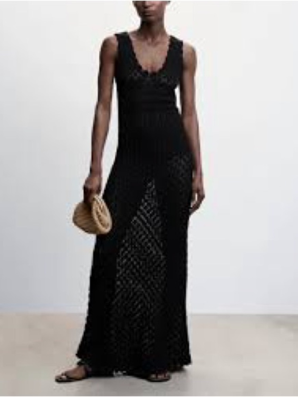 Mangi crochet maxi dress
